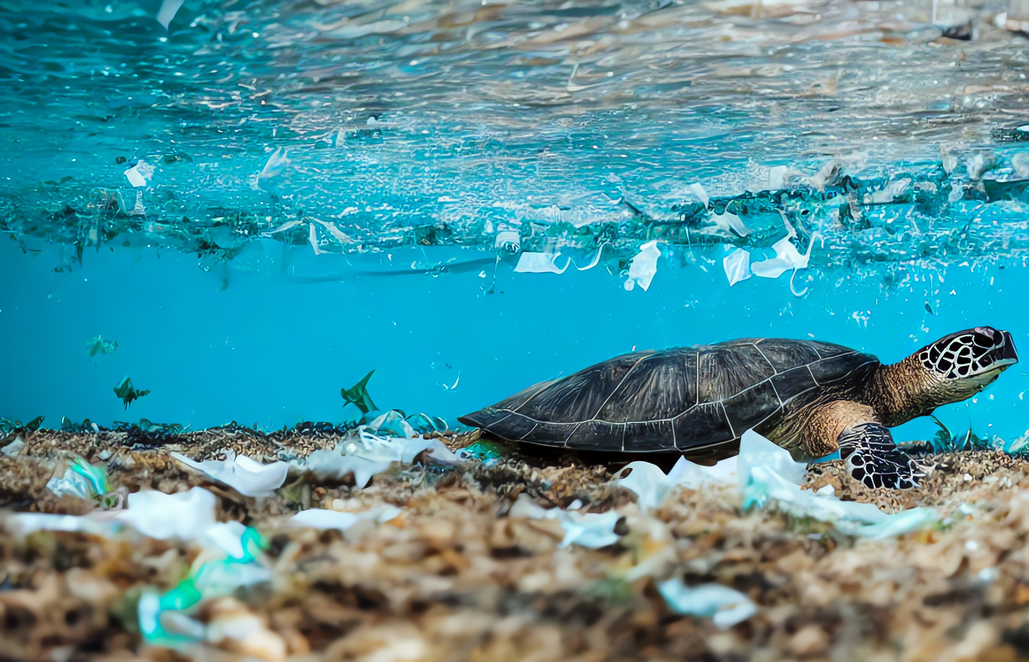 Green sea turtle